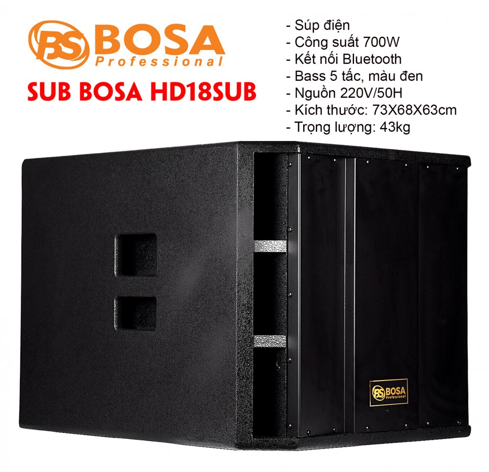 Sub Bosa HD-18SUB