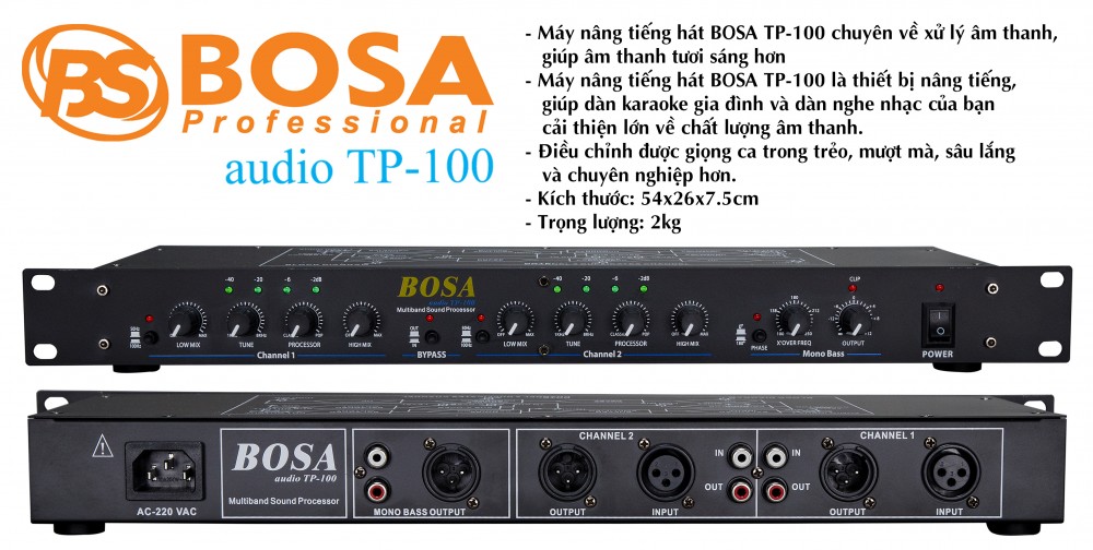 Thiết bị NângTiếng Idol Bosa Audio-TP100