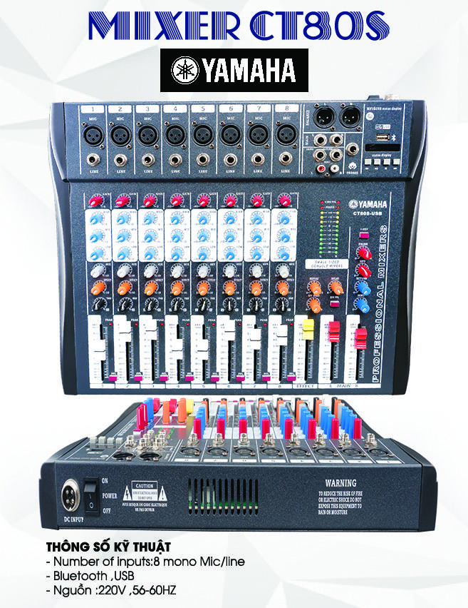 Mixer Yamaha CT80S